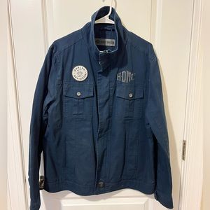 Harley-Davidson Mens navy vintage-like jacket